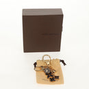 LOUIS VUITTON Porte Cles Pampilles Bag Charm Gold Tone M91929 LV Auth 158085V-12