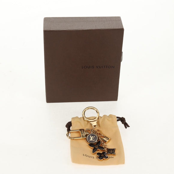 LOUIS VUITTON Porte Cles Pampilles Bag Charm Gold Tone M91929 LV Auth 158085V