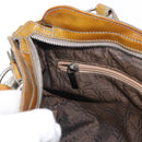 Salvatore Ferragamo Gancini Handtasche Wildleder Grün Silber Neu Original 158089-20