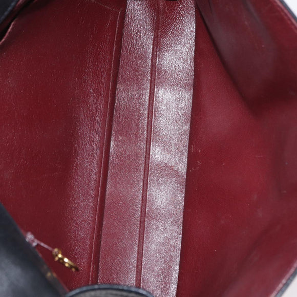 CHANEL Matelasse Handtas Lamsleer Zwart Goud CC Authentiek 158090