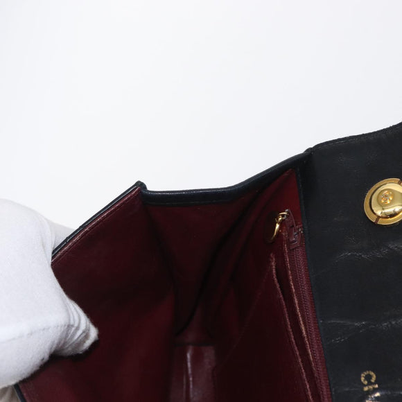 CHANEL Matelasse Handtas Lamsleer Zwart Goud CC Authentiek 158090