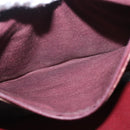 CHANEL Matelasse Hand Bag Lamb Skin Black Gold CC Auth 158090-21