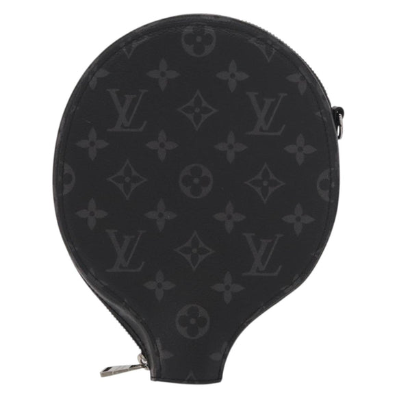 LOUIS VUITTON Monogram Eclipse Set Ping Pong James Club Case LV Auth 158098SM