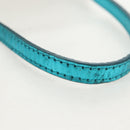 FENDI Zucchino Canvas Mamma Baguette Hand Bag Beige Gold Auth 158099SAV-8