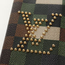 LOUIS VUITTON Damoflage Organizer De Poch Card Case M83165 LV Auth 158102SM-8