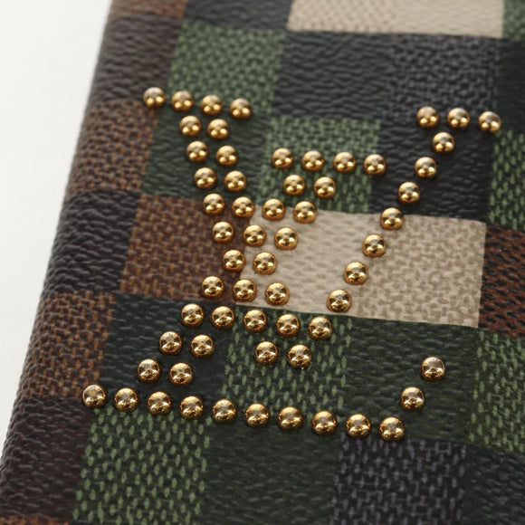 LOUIS VUITTON Damoflage Organizer De Poch Card Case M83165 LV Auth 158102SM