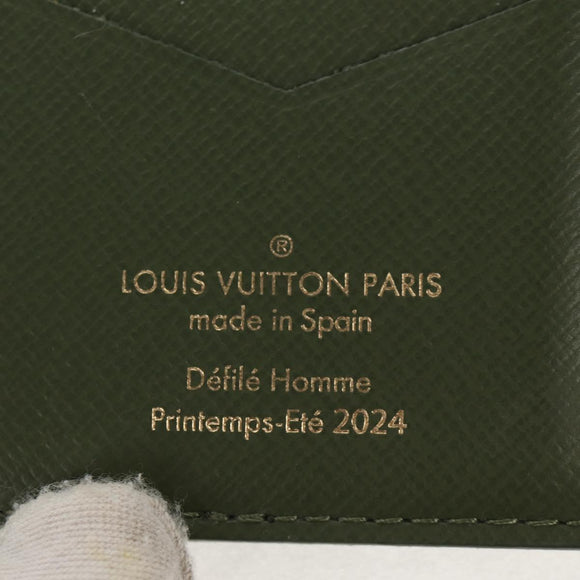 LOUIS VUITTON Damoflage Organizer De Poch Card Case M83165 LV Auth 158102SM