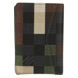 LOUIS VUITTON Damoflage Organizer De Poch Card Case M83165 LV Auth 158102SM - 0