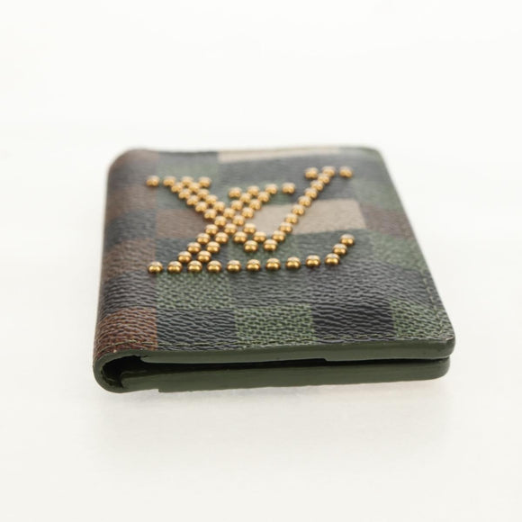 LOUIS VUITTON Damoflage Organizer De Poch Card Case M83165 LV Auth 158102SM