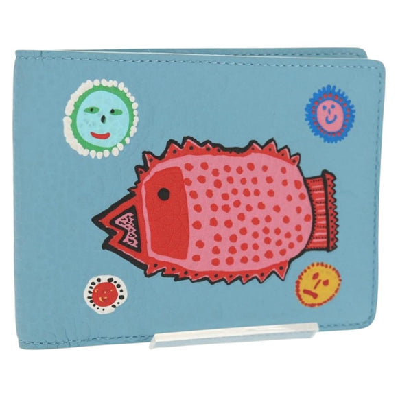 LOUIS VUITTON Yayoi Kusama Face Portefeuille Multripru M82087 LV Auth 158104SAM