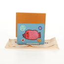 LOUIS VUITTON Yayoi Kusama Face Portefeuille Multripru M82087 LV Auth 158104SAM-12