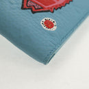 LOUIS VUITTON Yayoi Kusama Face Portefeuille Multripru M82087 LV Auth 158104SAM-7