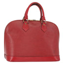 LOUIS VUITTON Epi Alma Hand Bag Castilian Red M52147 LV Auth 158108-1
