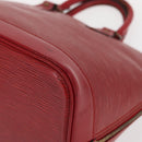 LOUIS VUITTON Epi Alma Hand Bag Castilian Red M52147 LV Auth 158108-14
