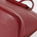 LOUIS VUITTON Epi Alma Hand Bag Castilian Red M52147 LV Auth 158108-16