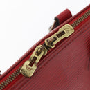 LOUIS VUITTON Epi Alma Hand Bag Castilian Red M52147 LV Auth 158108-10