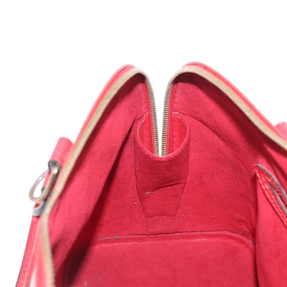 LOUIS VUITTON Epi Alma Hand Bag Castilian Red M52147 LV Auth 158108