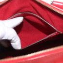 LOUIS VUITTON Epi Alma Hand Bag Castilian Red M52147 LV Auth 158108-20