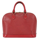 LOUIS VUITTON Epi Alma Hand Bag Castilian Red M52147 LV Auth 158108-13