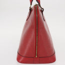 LOUIS VUITTON Epi Alma Hand Bag Castilian Red M52147 LV Auth 158108-3