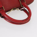 LOUIS VUITTON Epi Alma Hand Bag Castilian Red M52147 LV Auth 158108-7