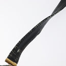 Christian Dior Trotter Canvas Shoulder Bag Navy Gold Auth 158114-10