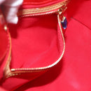 LOUIS VUITTON Monogram Vernis Reade PM Hand Bag Red Rouge M91088 LV Auth 158118-20