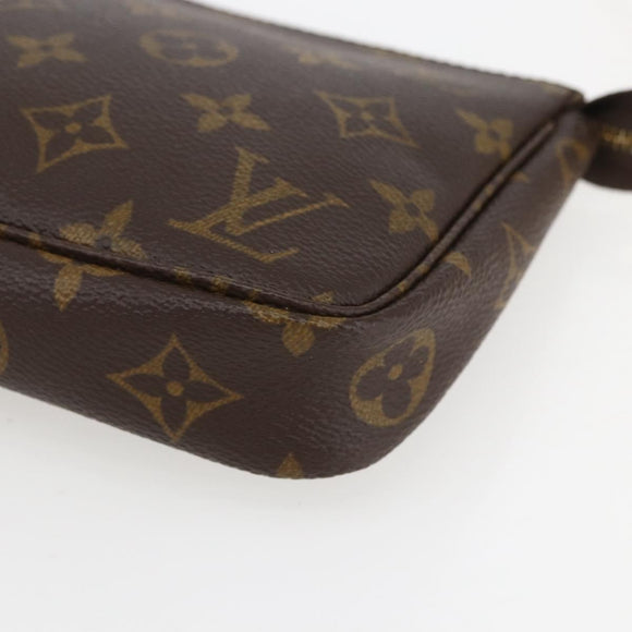 LOUIS VUITTON Monogram Pochette Accessoires Pouch M51980 LV Auth 158119