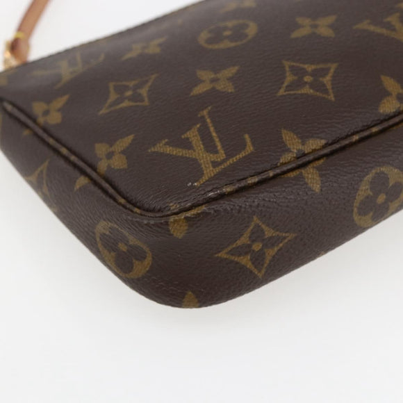 LOUIS VUITTON Monogram Pochette Accessoires Pouch M51980 LV Auth 158119