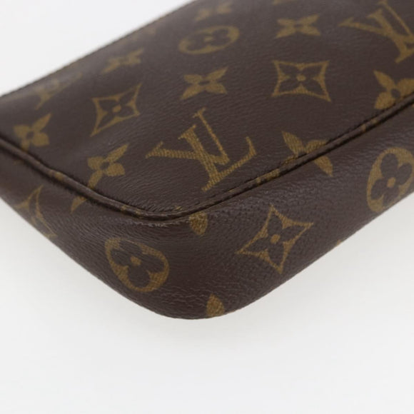 LOUIS VUITTON Monogram Pochette Accessoires Pouch M51980 LV Auth 158119