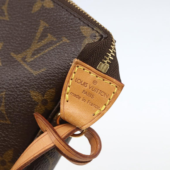 LOUIS VUITTON Monogram Pochette Accessoires Pouch M51980 LV Auth 158119