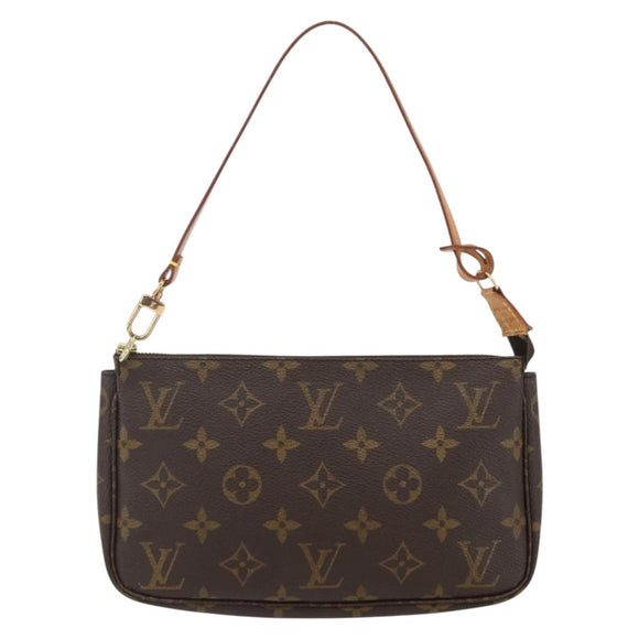 LOUIS VUITTON Monogram Pochette Accessoires Pouch M51980 LV Auth 158119