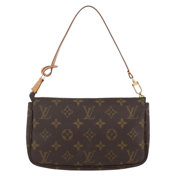 LOUIS VUITTON Monogram Pochette Accessoires Pouch M51980 LV Auth 158119