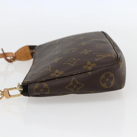 LOUIS VUITTON Monogram Pochette Accessoires Pouch M51980 LV Auth 158119