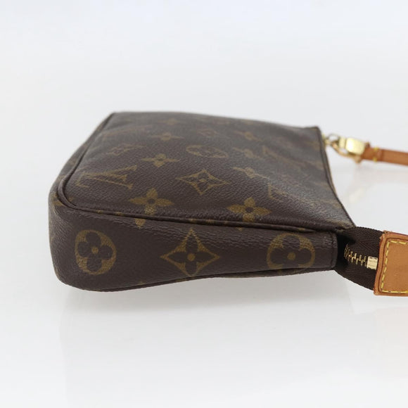 LOUIS VUITTON Monogram Pochette Accessoires Pouch M51980 LV Auth 158119