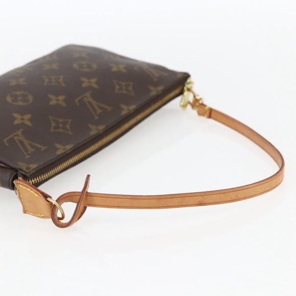 LOUIS VUITTON Monogram Pochette Accessoires Pouch M51980 LV Auth 158119