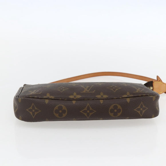 LOUIS VUITTON Monogram Pochette Accessoires Pouch M51980 LV Auth 158119