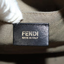 FENDI Zucchino Canvas Boston Bag Multicolor Gold Auth 158130V-19