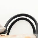 FENDI Zucchino Canvas Boston Bag Multicolor Gold Auth 158130V-14