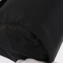 PRADA Hand Bag Nylon Black gold Auth 158131-9