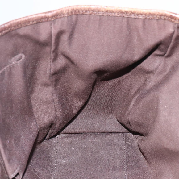 GUCCI GG Canvas Web Sherry Line Tote Bag Beige Green Red 115810 Auth 158134