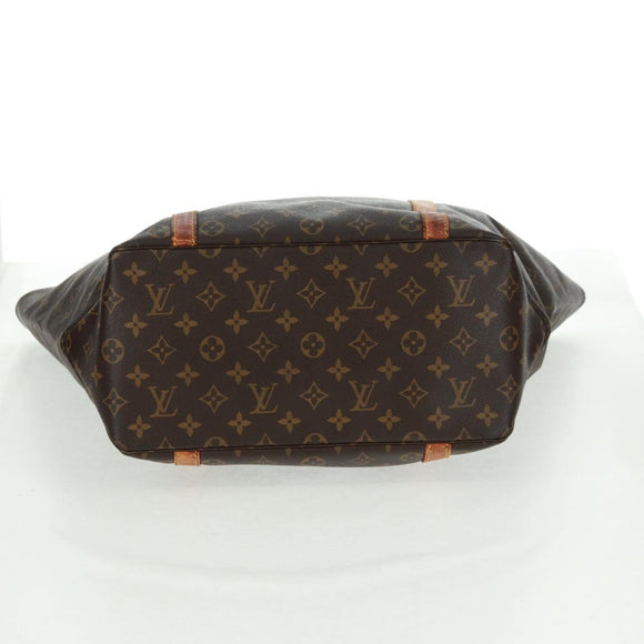 LOUIS VUITTON Monogram Sac Shopping Tote Bag M51108 LV Auth 158137