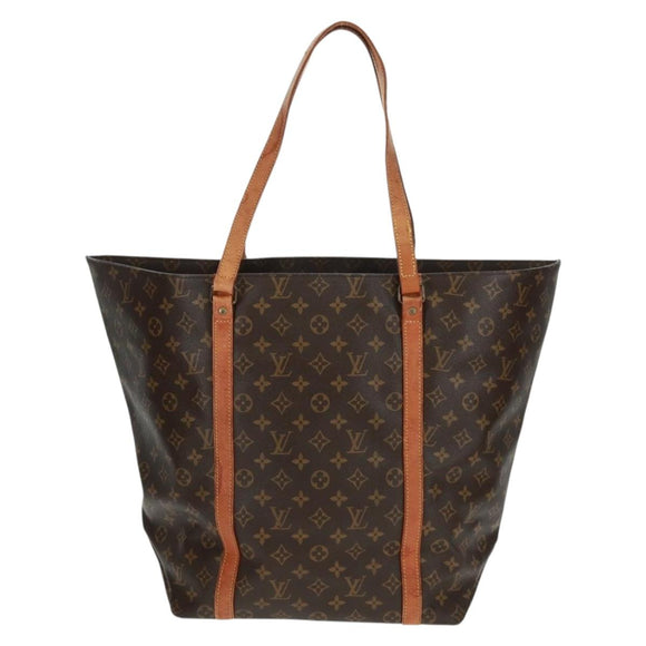 LOUIS VUITTON Monogram Sac Shopping Tote Bag M51108 LV Auth 158137