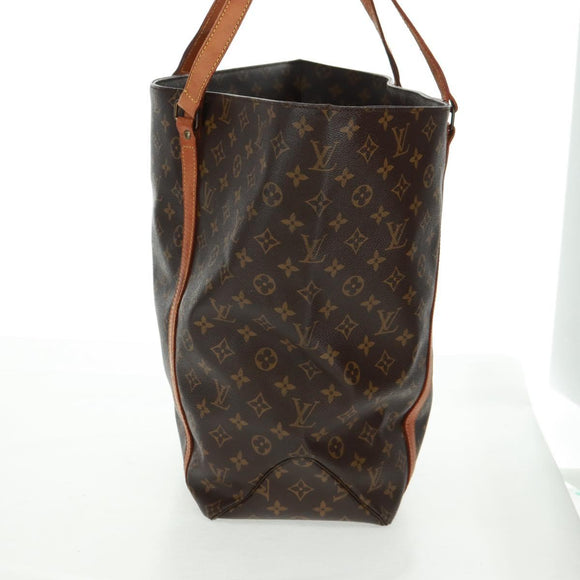 LOUIS VUITTON Monogram Sac Shopping Tote Bag M51108 LV Auth 158137