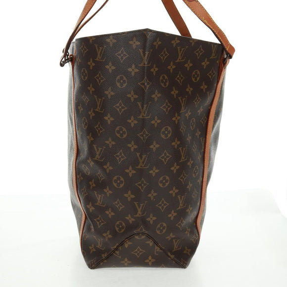 LOUIS VUITTON Monogram Sac Shopping Tote Bag M51108 LV Auth 158137