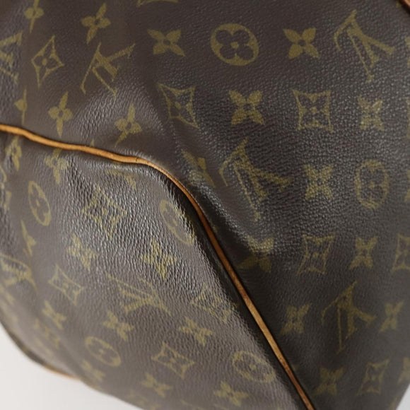 LOUIS VUITTON Monogram Sac Souple 45 Boston Bag M41624 LV Auth 158145