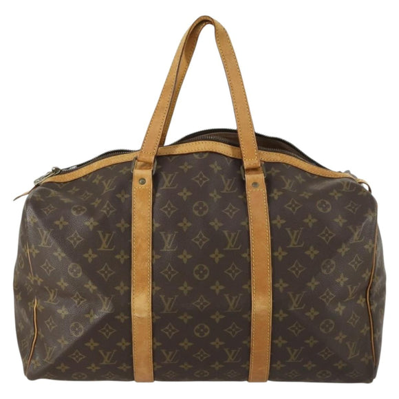 LOUIS VUITTON Monogram Sac Souple 45 Boston Bag M41624 LV Auth 158145