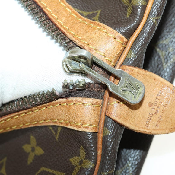 LOUIS VUITTON Monogram Sac Souple 45 Boston Bag M41624 LV Auth 158145
