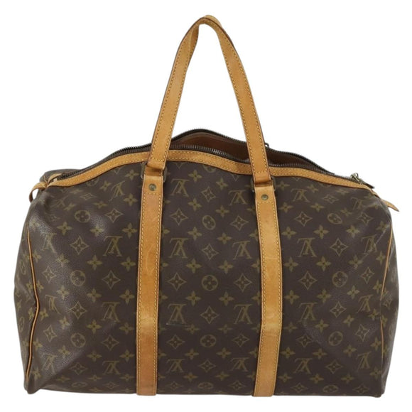 LOUIS VUITTON Monogram Sac Souple 45 Boston Bag M41624 LV Auth 158145