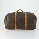 LOUIS VUITTON Monogram Sac Souple 45 Boston Bag M41624 LV Auth 158145-5